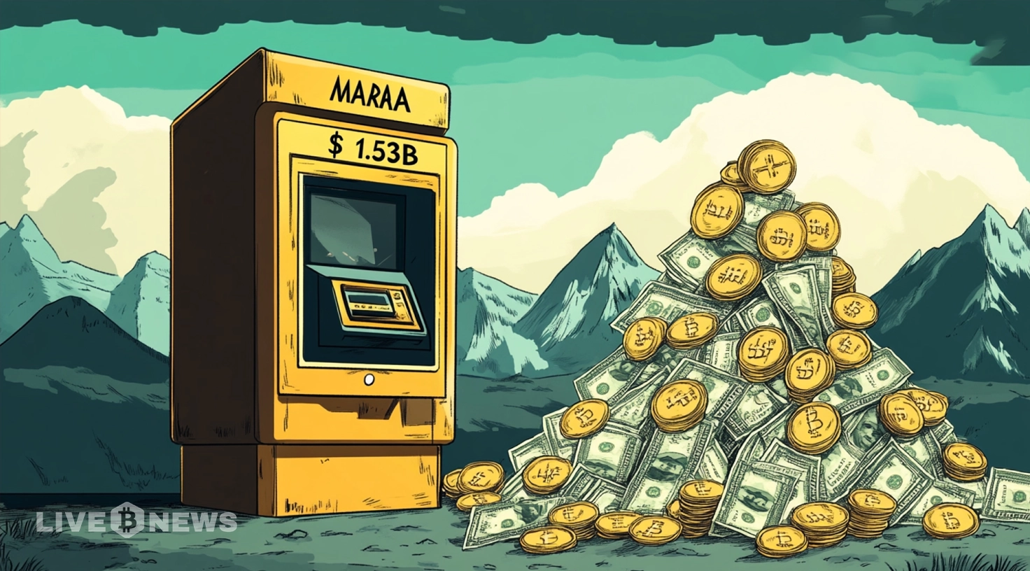 MARA Expands Bitcoin Holdings with $1.53 Billion Acquisition