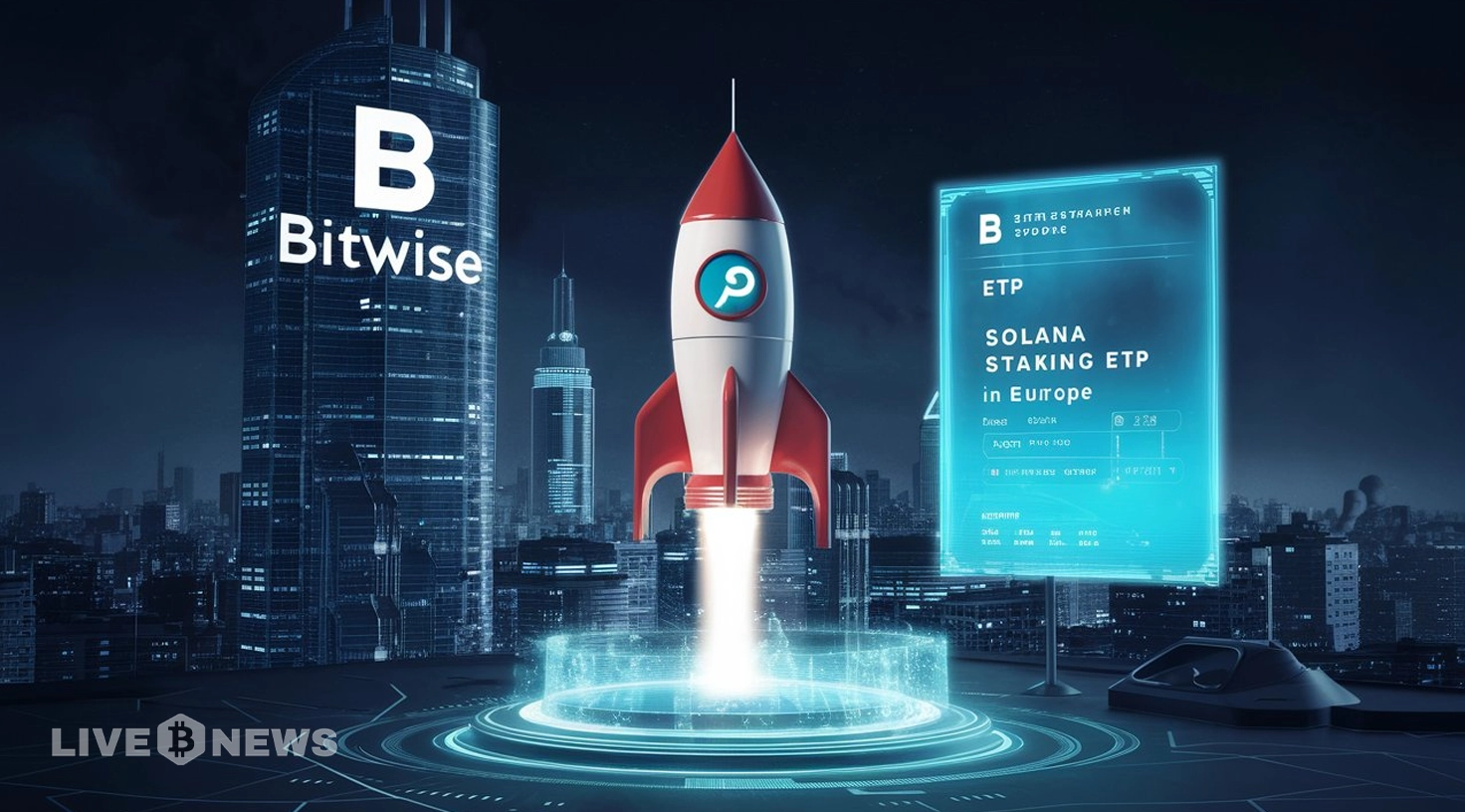 Bitwise Launches Solana Staking ETP in Europe