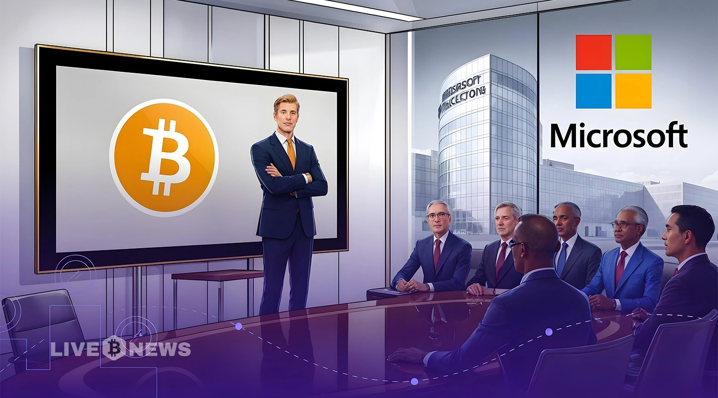 Michael Saylor Urges Microsoft to Adopt Bitcoin in Key Presentation