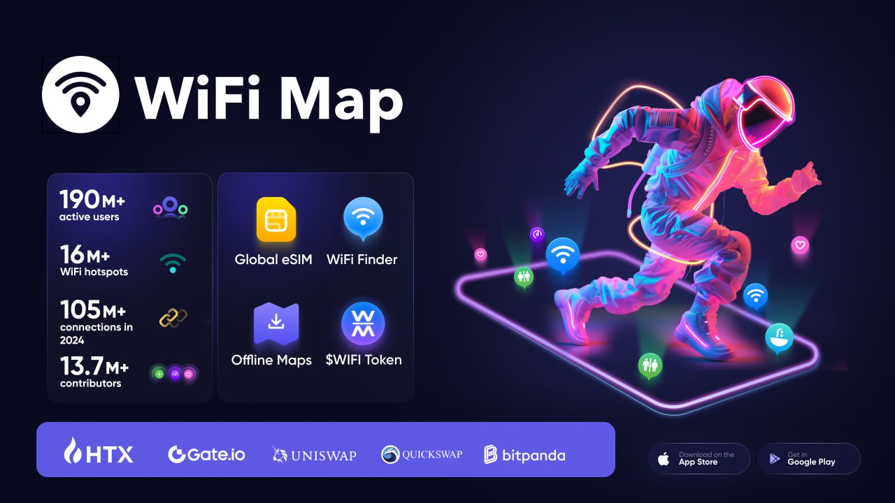 WiFi Map Paves the Way for a Seamless Digital Future with $WIFI Token at Its Core