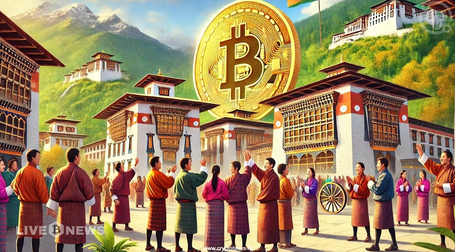 Bhutan City Embraces Bitcoin, Ethereum, and BNB Reserves