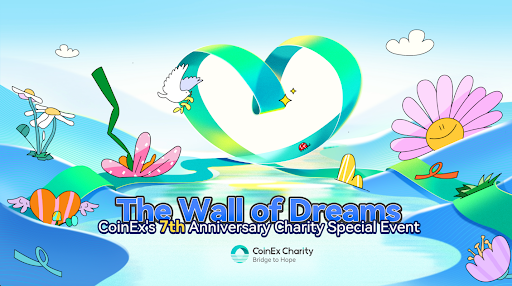CoinEx 7th Anniversary Charity Special Event: The Wall of Dreams
