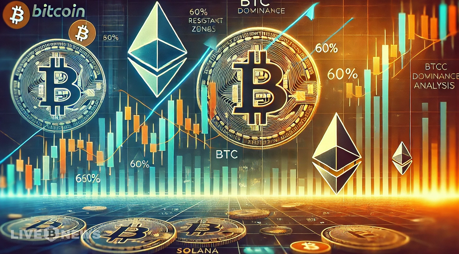 BTC Dominance Hits 60%, Nears 4-Year High