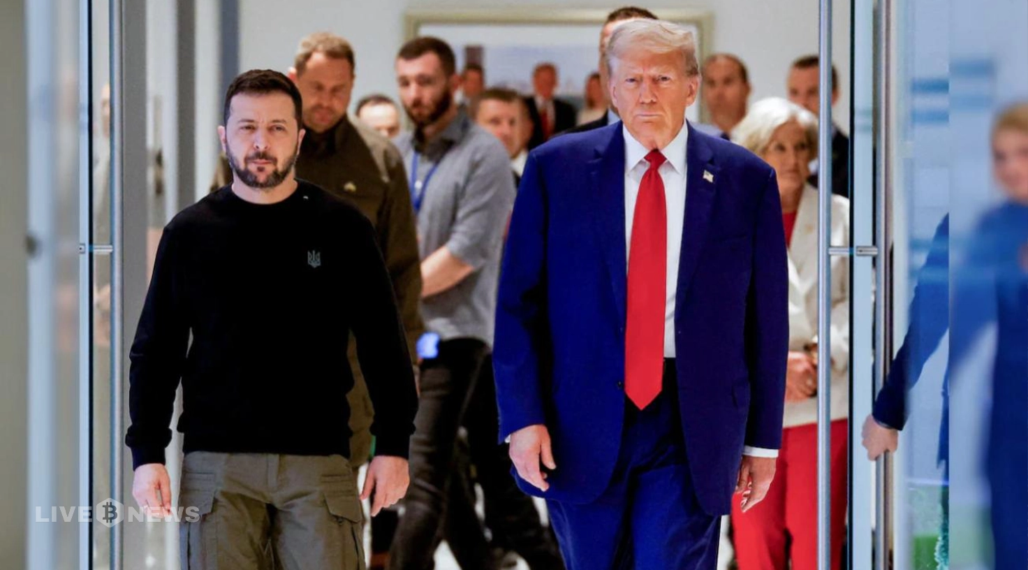Crypto Chaos: $Trump Token Soars as Trump-Zelensky Dispute Jeopardizes U.S. Military Aid for Ukraine!