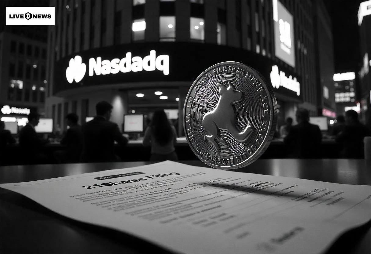 21Shares Files for Dogecoin ETF on Nasdaq