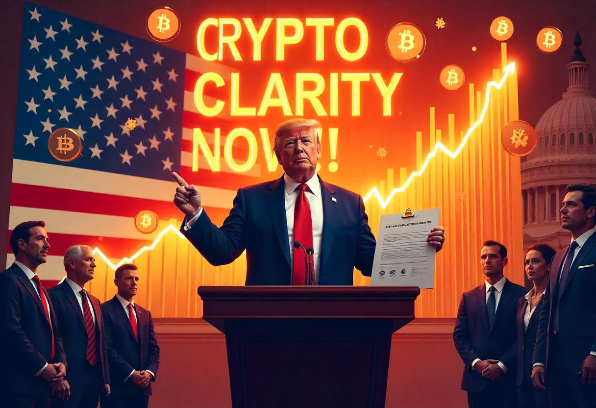 Trump Pushes for Crypto Clarity as Bitcoin Surges