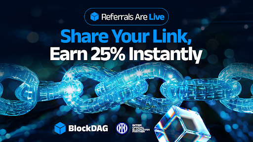 BlockDAG’s Referrals Turn Social Capital Into BDAG Coins! Ethereum Price Outlook Swings & XRP’s ETF Creates Buzz