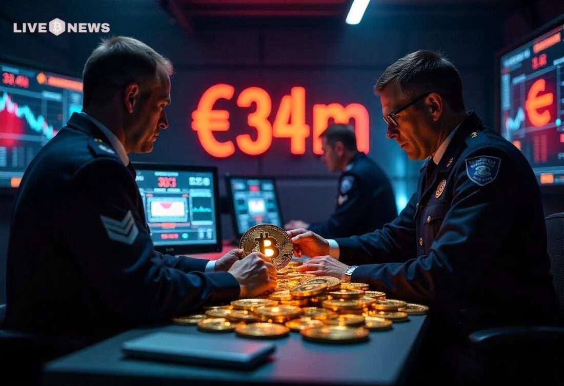German Authorities Seize €34M in Crypto, Shut Down eXch Platform