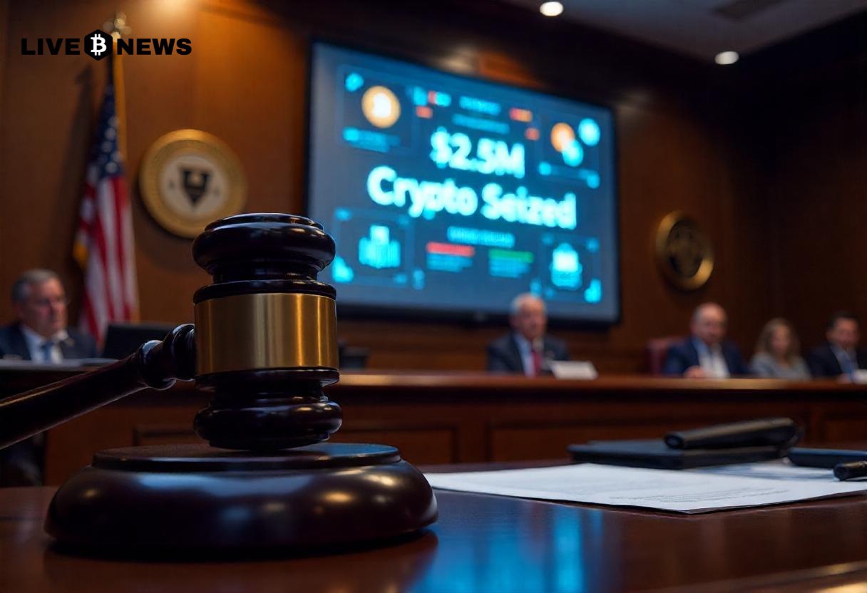 U.S. Court Seizes $2.5M in Crypto from Fraud Scheme