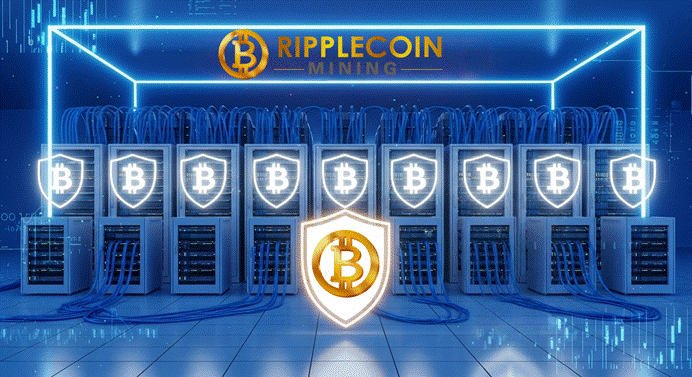 Robinhood recommends RIPPLECOIN Mining, which can earn $6,500 a day through cloud mining