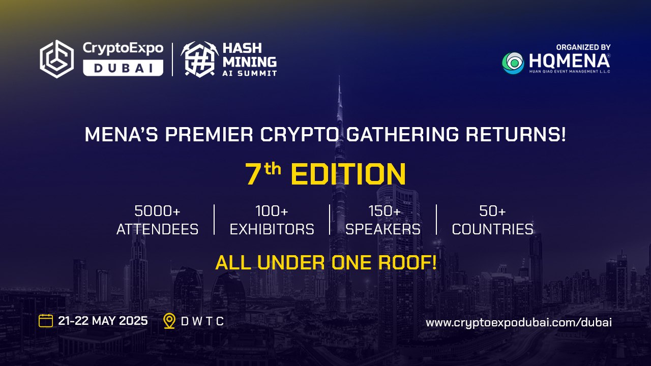 Unlock the Future of Blockchain at Crypto Expo Dubai 2025