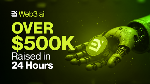 Dogecoin Price Slips, AVAX Teeters, Meanwhile $500K Floods Into Web3 ai in 24 Hours Becoming Most Popular Cryptocurrency