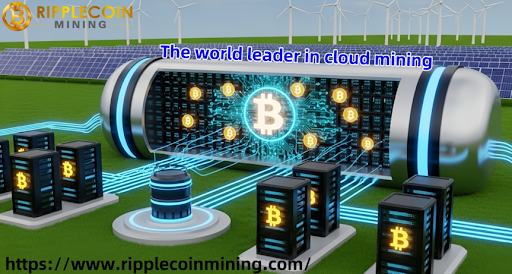 RIPPLECOIN Mining upgrades free cloud mining, BTC, XRP holders earn $6,800 a day