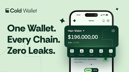 While Ethereum Dumps and Kaspa Waits on Hype, Cold Wallet Builds Towards Zero Data Leaks and Massive 4900% ROI