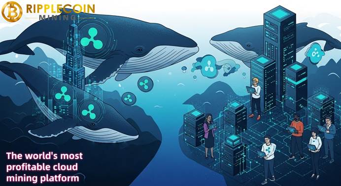 XRP News: Whales sell XRP to Coinbase, users switch to stable cloud mining RIPPLECOIN Mining