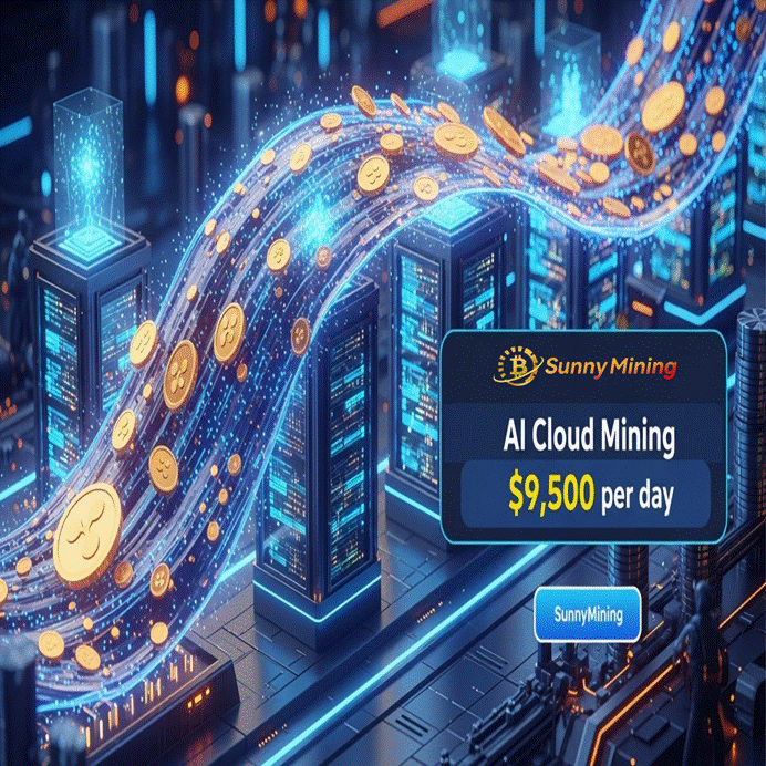 AI cloud mining has triggered a wave of XRP investment. SunnyMining can help you easily earn $9,500 a day.