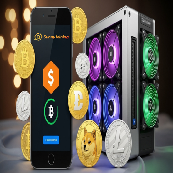 SunnyMining’s new mobile cloud mining app is online: zero threshold to mine Bitcoin