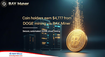 Coin holders earn $4,777 from DOGE mining via BAY Miner