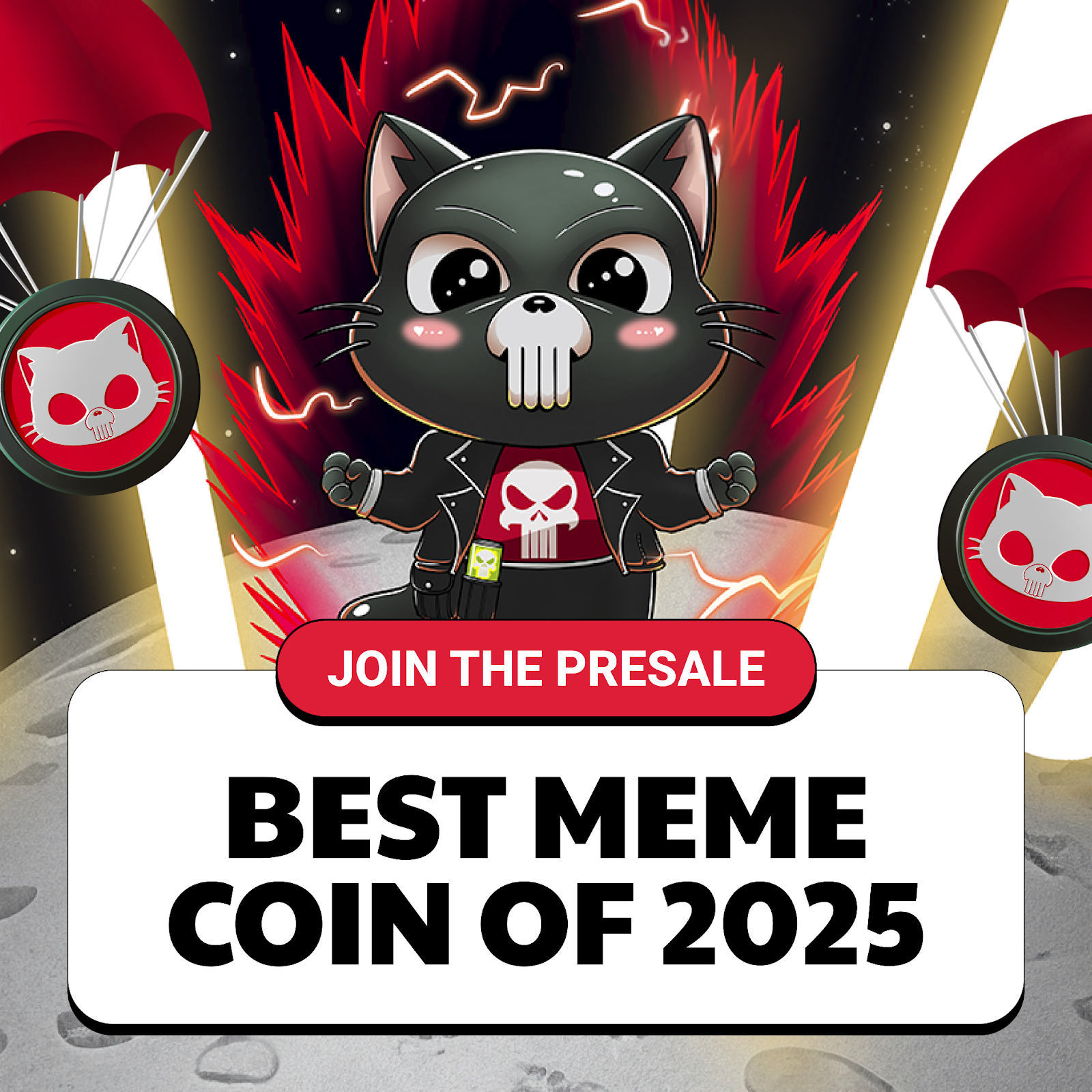 Punisher Coin ($PUN) Claws to 1000x $1 Target as Notcoin & Popcat Stumble from 256% Gains!