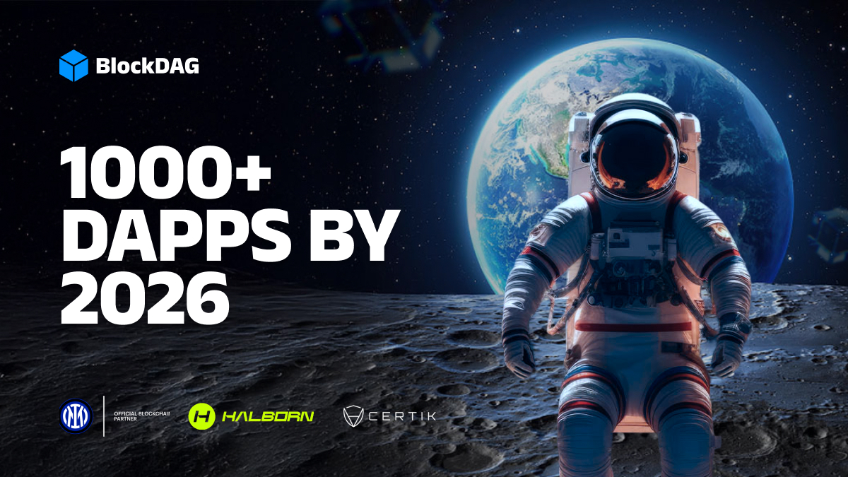 BlockDAG Targets 1,000 dApps With $313.5M Raised in Presale