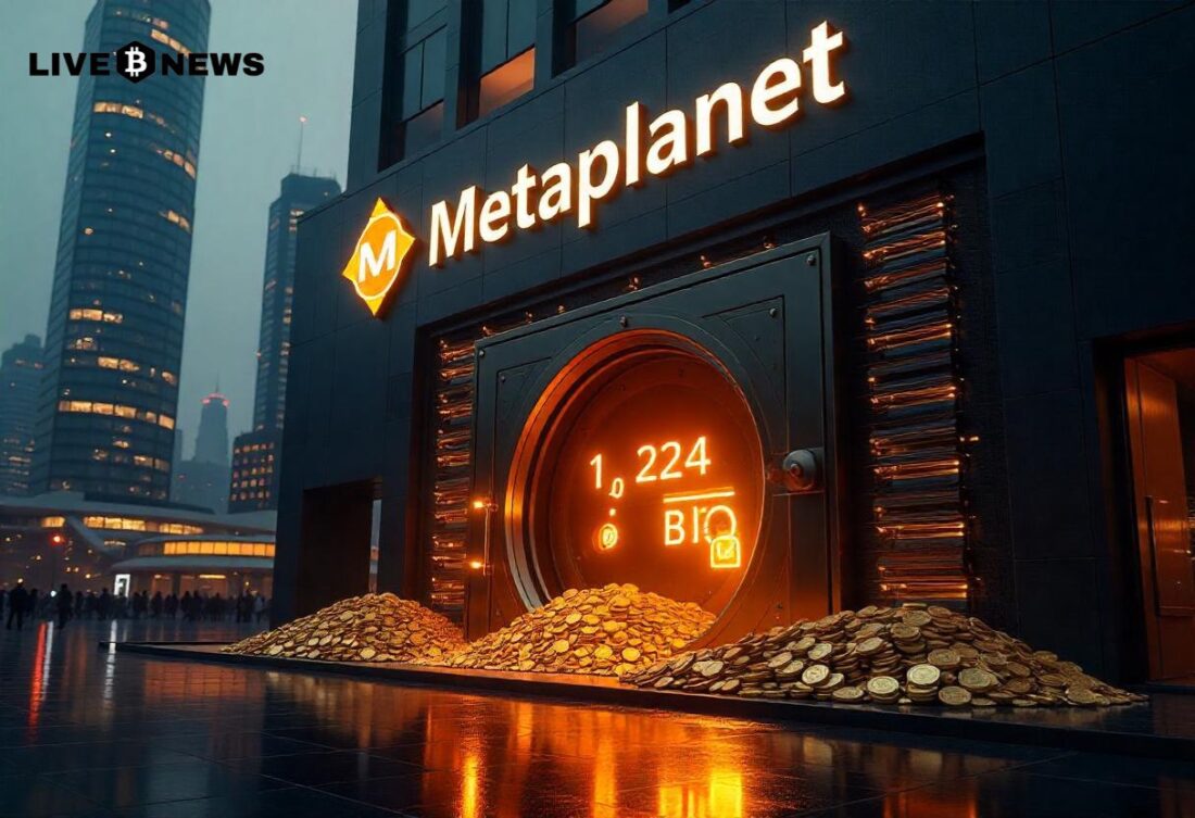 Metaplanet Boosts Bitcoin Holdings with 1,234 BTC Addition