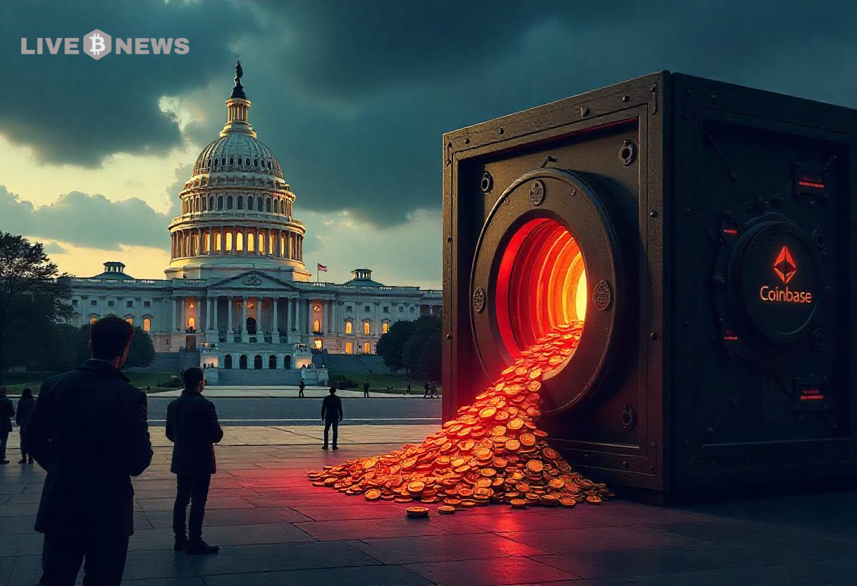 US Government’s Ethereum Transfer Into Coinbase Sparks Selloff Fears
