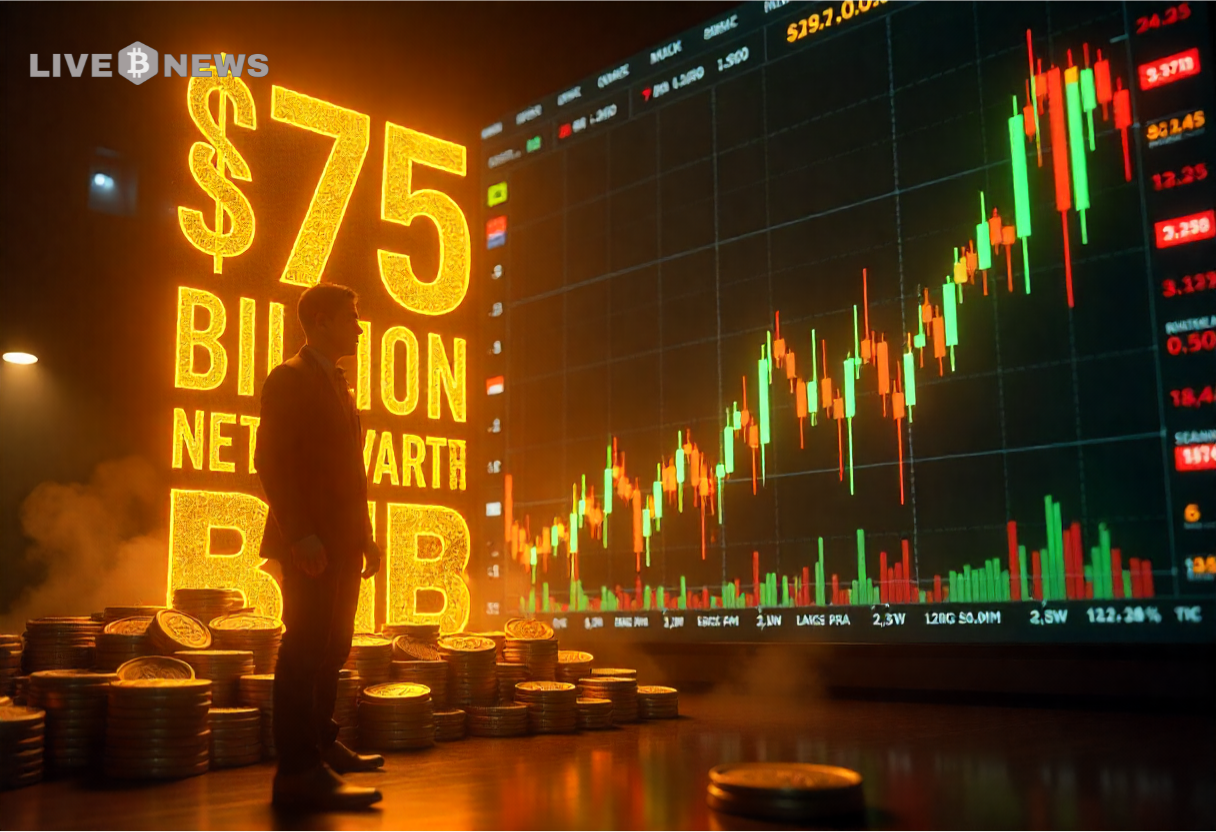 BNB Hits New High: CZ’s BNB Net Worth Hits $75 Billion As $180 Million In Longs Get Liquidated