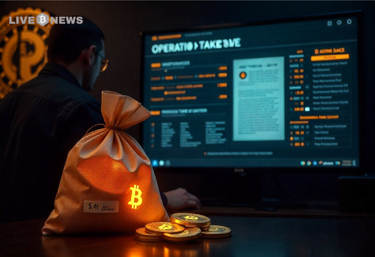 US Targets $2.4M Bitcoin from Ransomware Bust