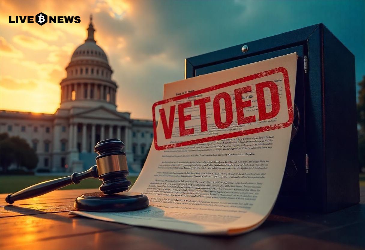 No Bitcoin Reserve: Arizona Governor Vetoes Crypto Reserve Bill For The Third Time