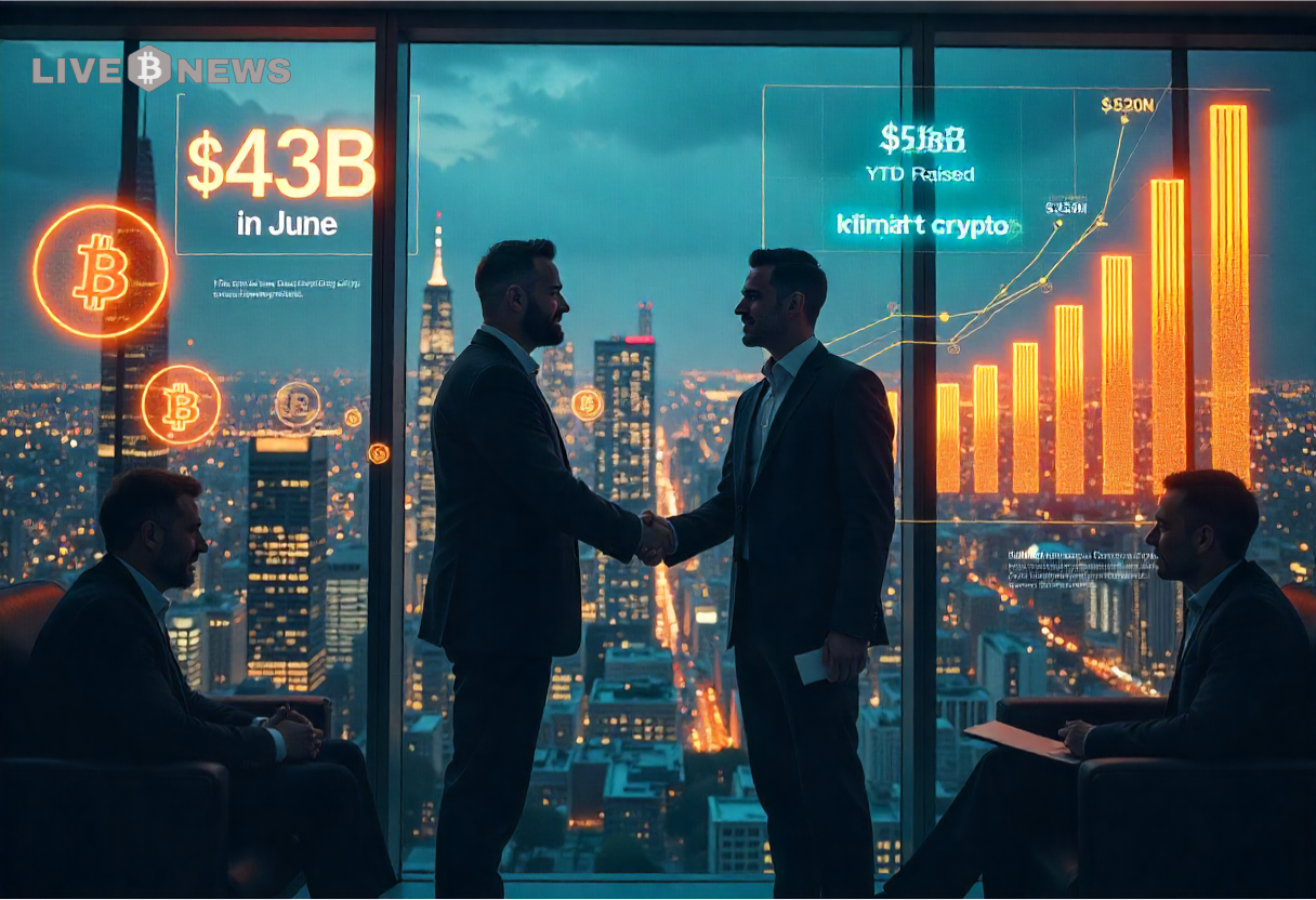 $43 Billion In June Alone: Companies Have Raised $86 billion This Year, To Buy Crypto