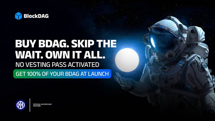 BlockDAG’s NO VESTING PASS Unlocks 100% BDAG at Launch, Offering 3,025% ROI Potential