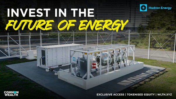 WLTH Opens Private Markets to Everyone with Launch of Tokenised Fractional Ownership in Hadron Energy