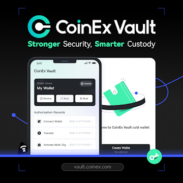 Introducing CoinEx Vault: Institutional-Grade Security for Your Crypto Operations