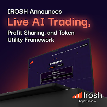 IROSH Announces Live AI Trading, Profit Sharing, and Token Utility Framework