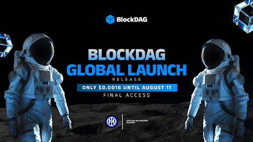 BlockDAG’s $0.0016 GLOBAL LAUNCH Release Shatters ADA and TAO Gains with Sports-Fueled Presale Power Moves