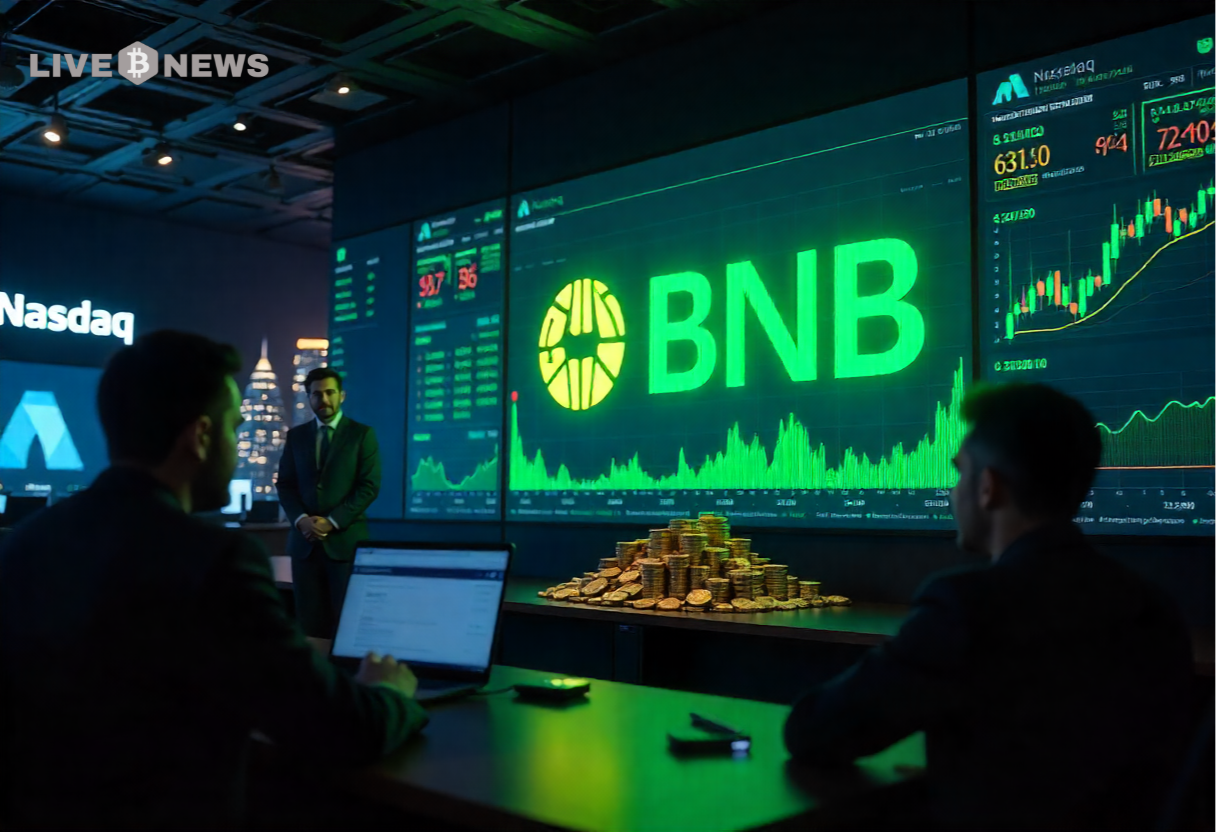 BNB Chain Adds $4.5B in Weekly Market Cap as BNB Struggles Below $900