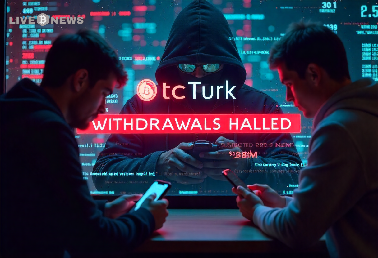 BtcTurk Halts Withdrawals After Suspected $48M Hack