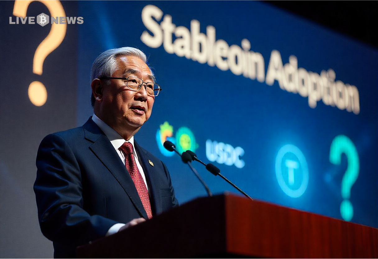 Former China Central Bank Chief Questions Stablecoin Necessity