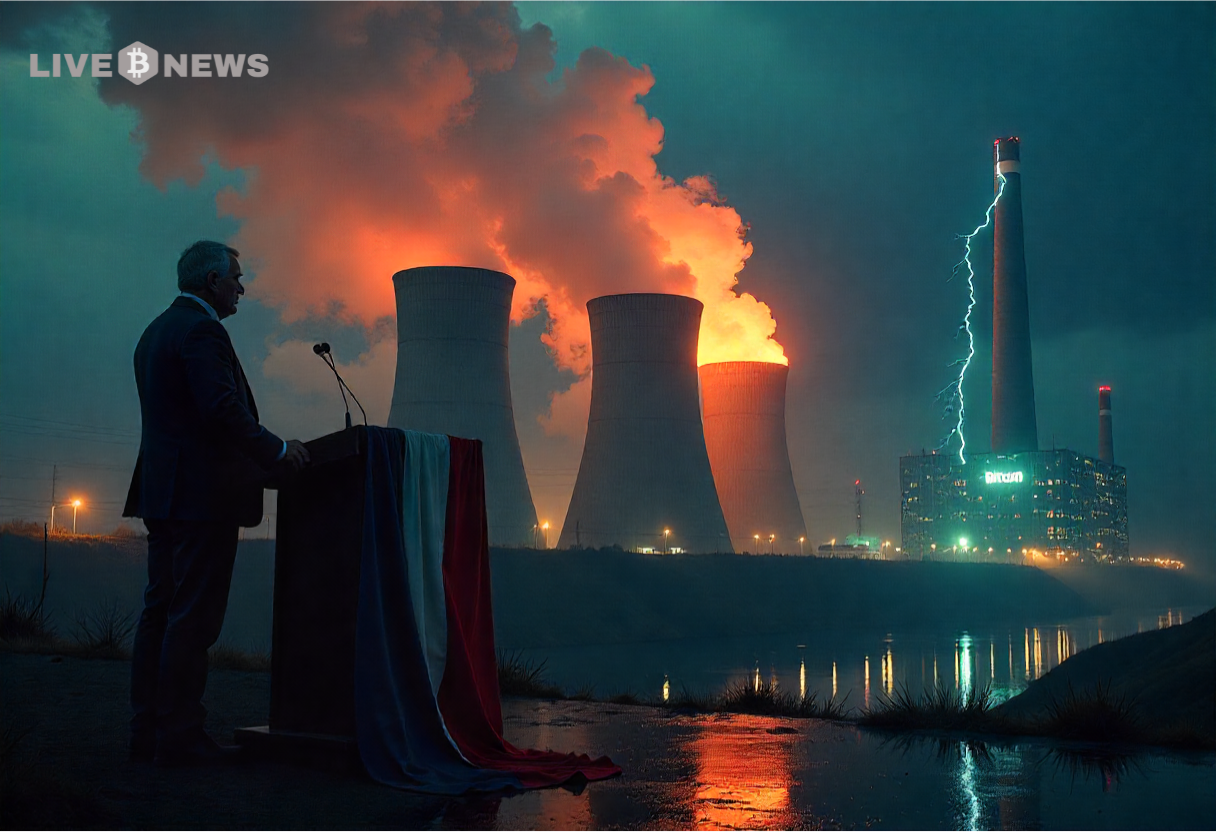 France’s Far-Right Party Backs Nuclear-Powered Bitcoin Mining