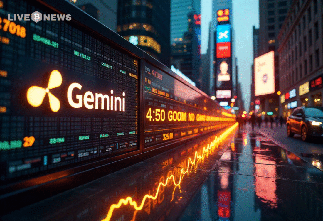 Ripple provides $75M credit to Gemini, supporting its IPO plans and introducing RLUSD stablecoin amid trading volume decline and regulatory challenges.