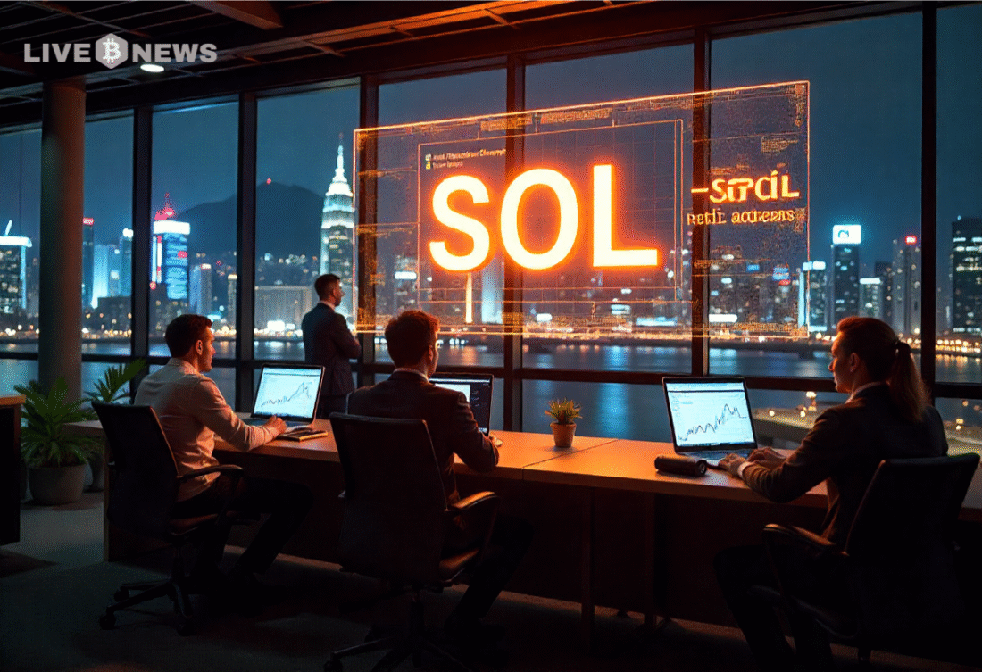 Hong Kong approves SOL trading for retail investors via OSL, expanding licensed crypto access alongside BTC, ETH, AVAX, and LINK.