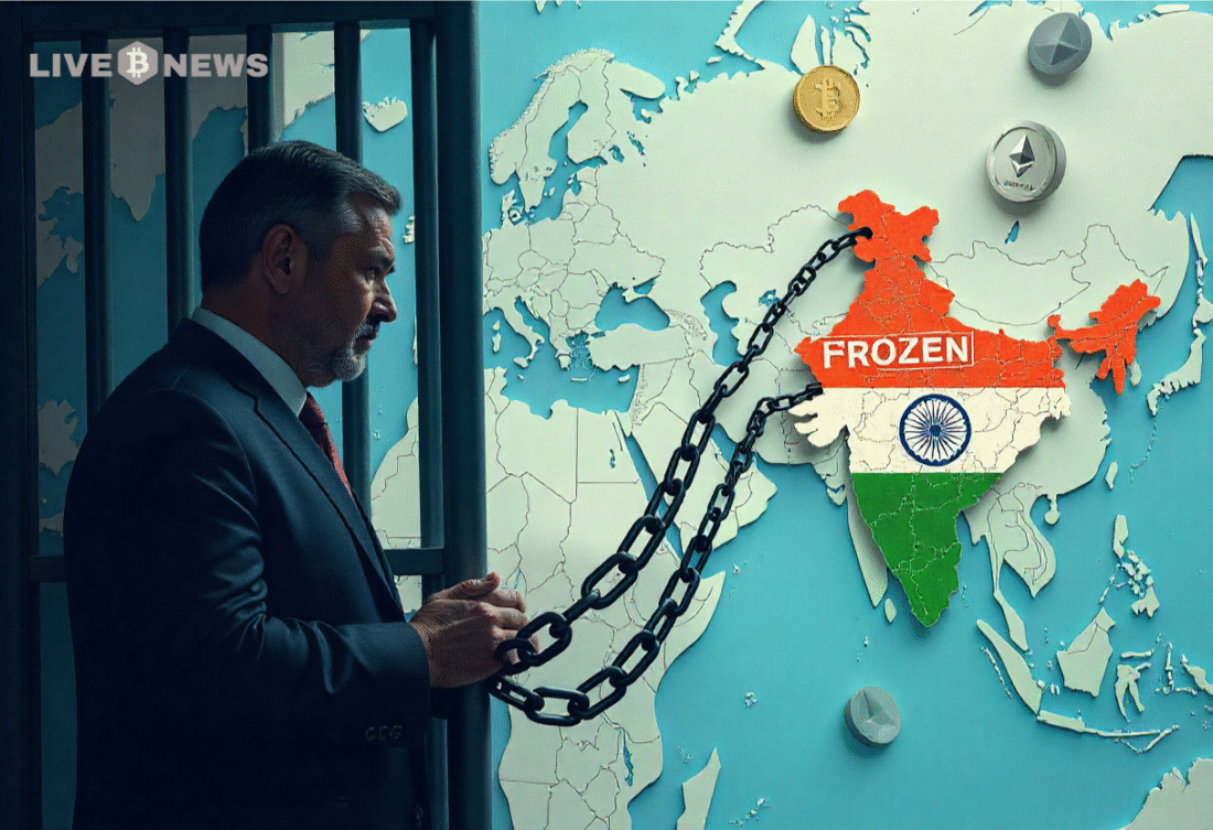 Massive Crypto Scam Triggers Rs 42.8 Crore Asset Freeze in India