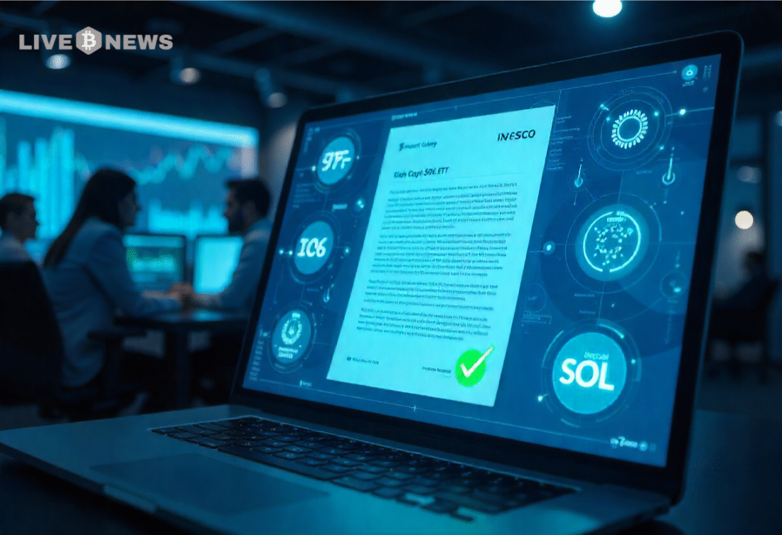 Invesco Galaxy Spot $SOL ETF Filing Advances with SEC Nod