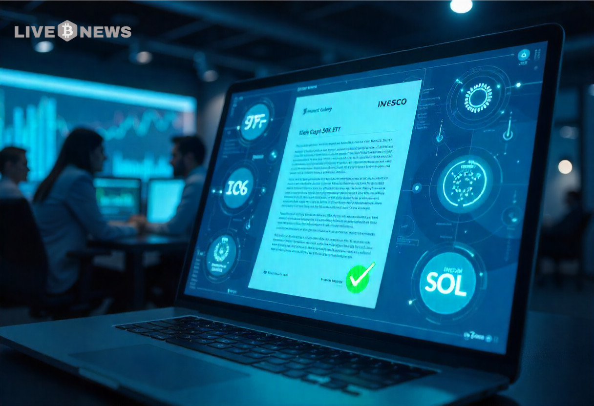 Invesco Galaxy Spot $SOL ETF Filing Advances with SEC Nod