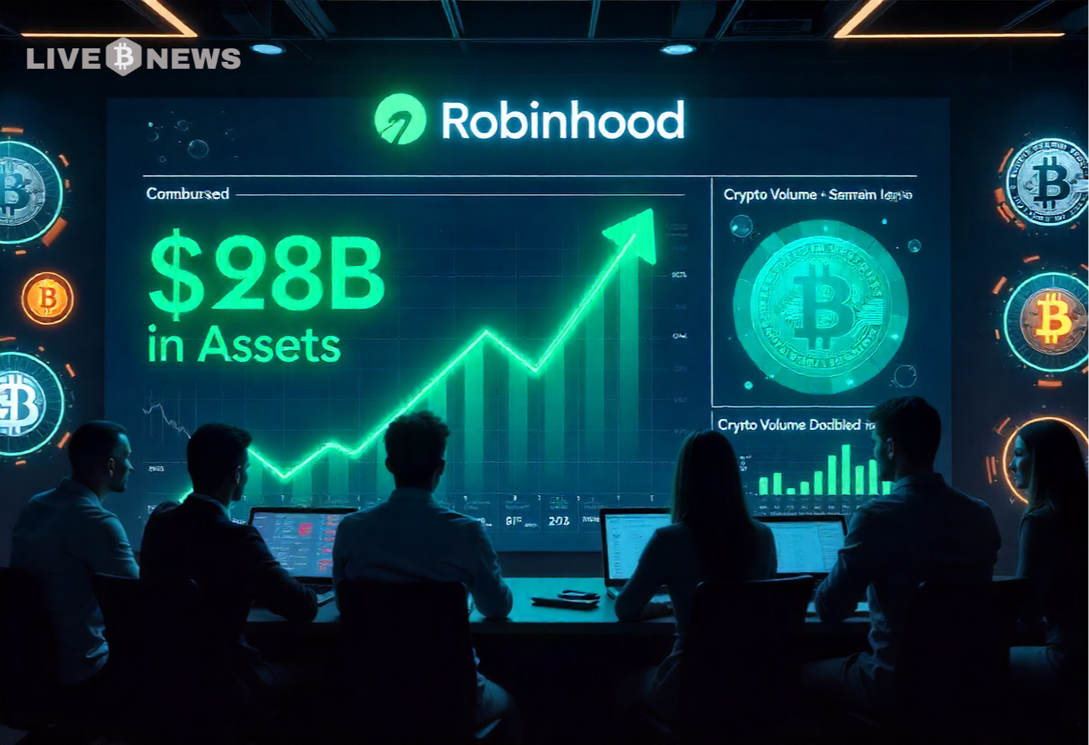 Robinhood Reports $298B in Assets as Crypto Volume Doubles