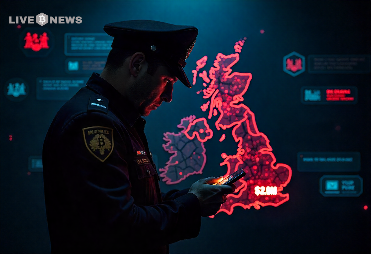 Bitcoin Scam: Fake UK Police Steal $2.8M Using Social Engineering