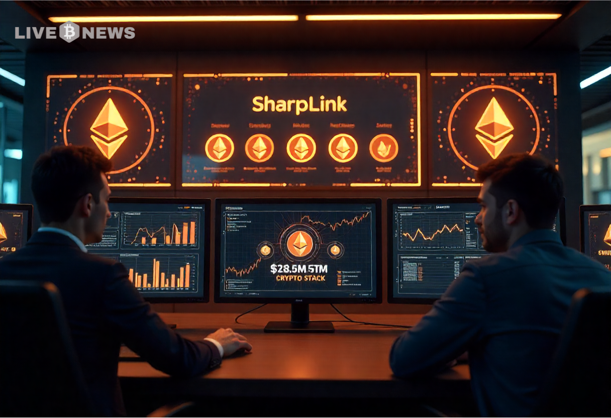 SharpLink Buys $53M in Ethereum, Adds to $1.6B Crypto Stack