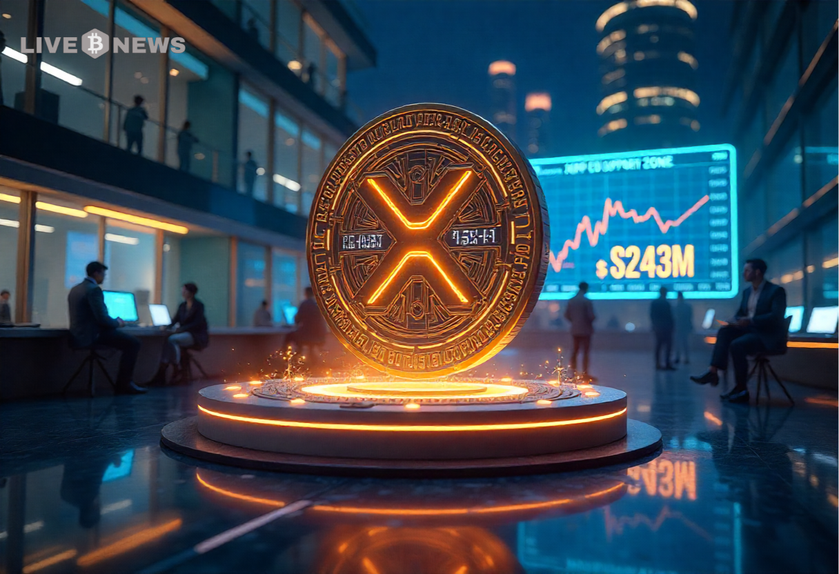 XRP Support Holds Firm as XRP Ledger Hits $243M in Tokenized Asset Value