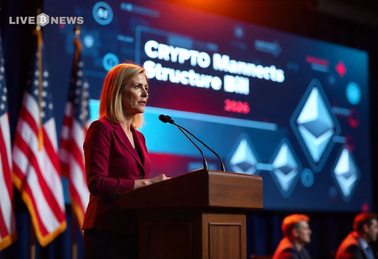 US Senator Lummis Predicts Crypto Market Structure Bill by 2026
