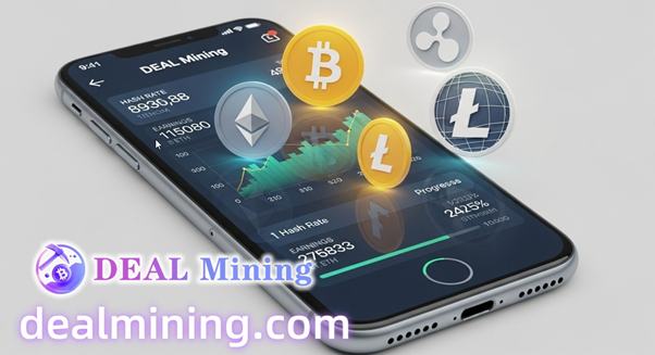 DEAL Mining Launches Simplified Cloud Mining Mobile App, Helping XRP and BTC Users Earn $9,000 Daily